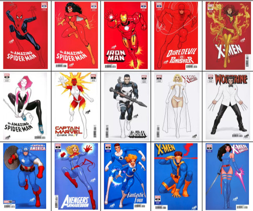 Marvel spider man men - marvel, x-men